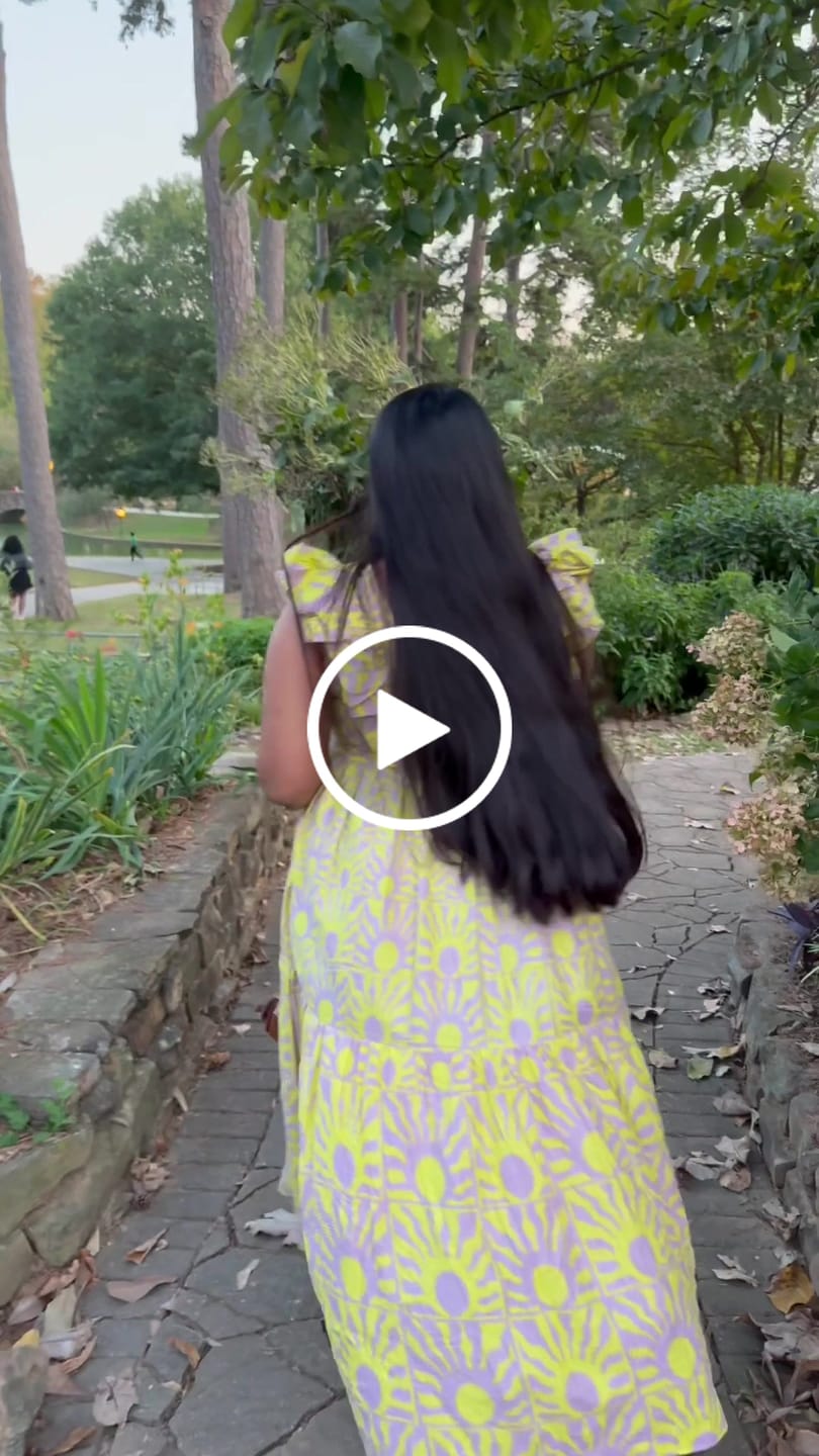 Customer video review of Limey Lemon Dress