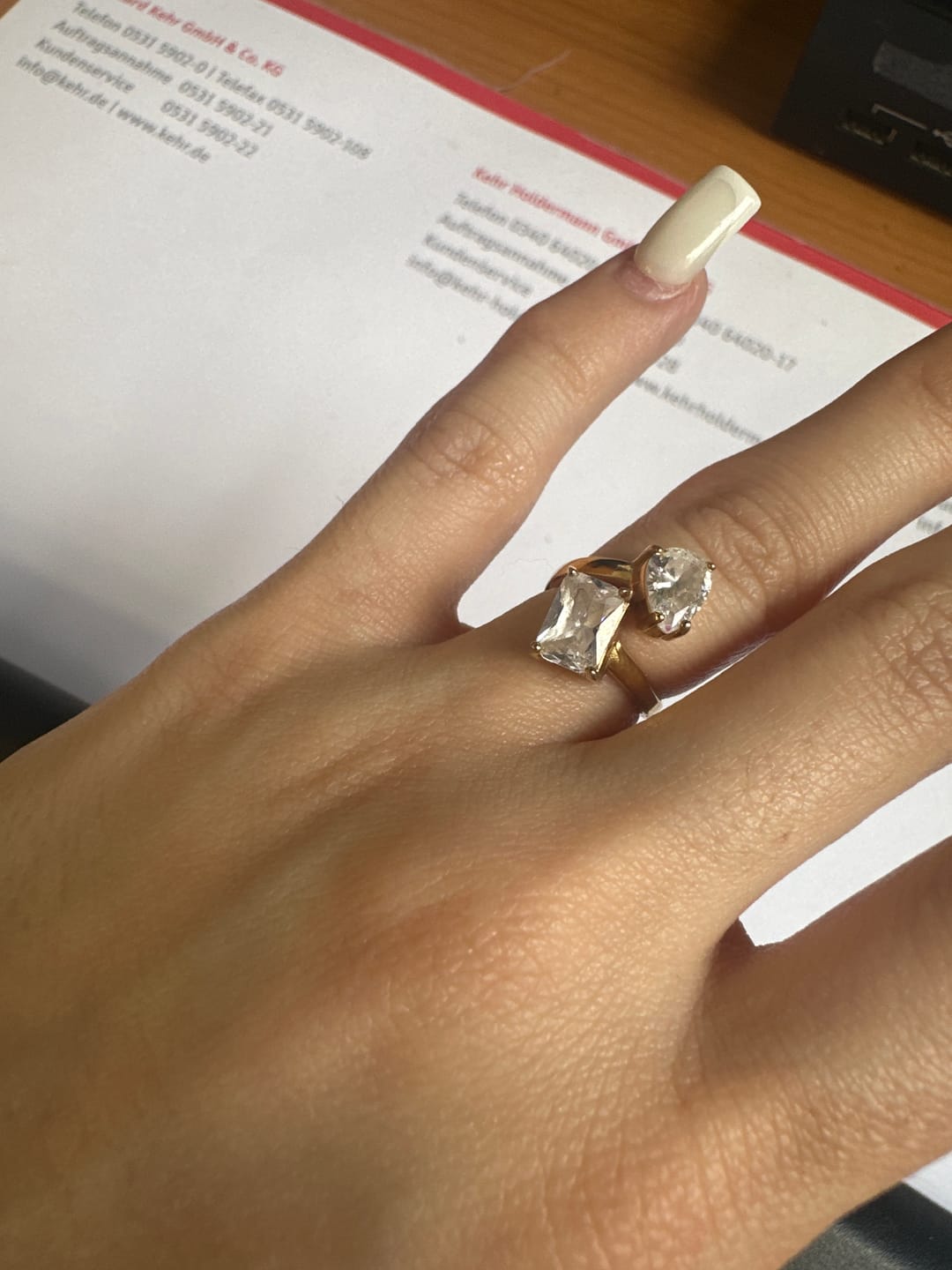 Customer photo review of Royal Ring | 18K vergoldet