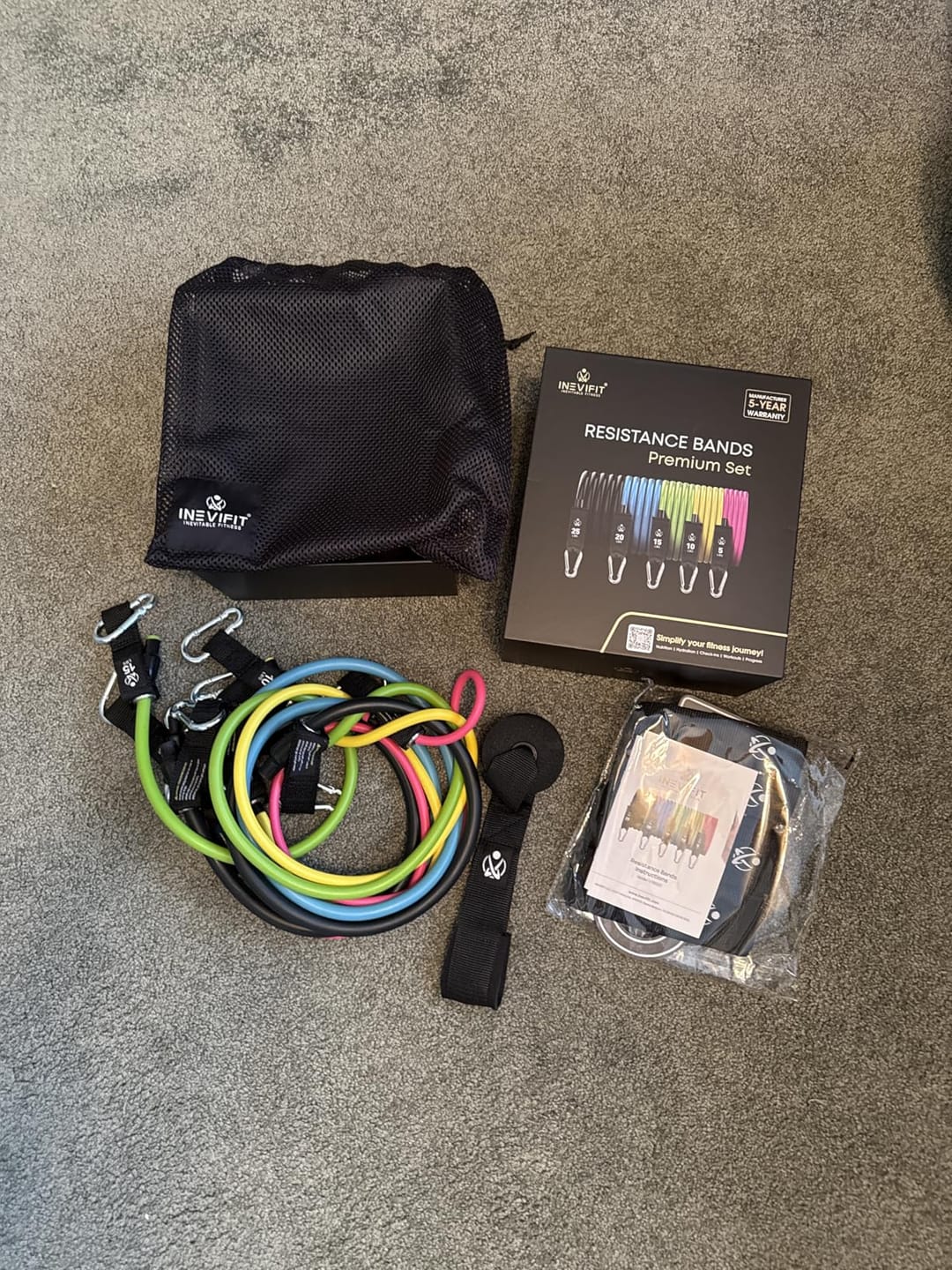 Customer photo review of INEVIFIT | Resistance Bands Set
