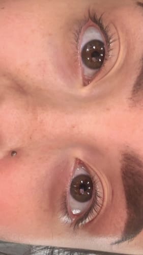 Customer photo review of Lash Growth Serum