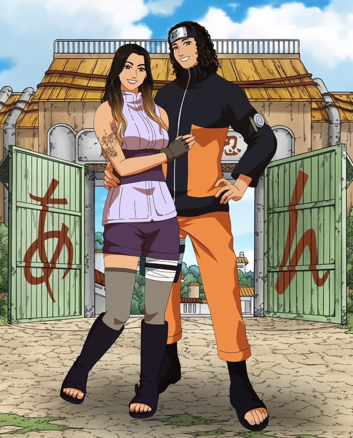 Customer photo review of Custom Anime Portrait (ANY ANIME)