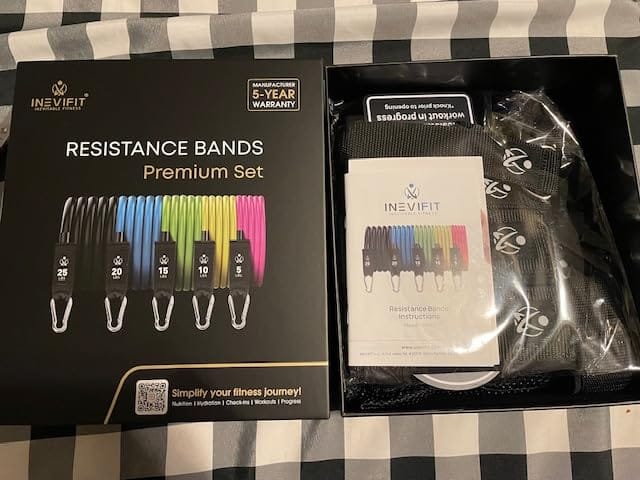 Customer photo review of INEVIFIT | Resistance Bands Set