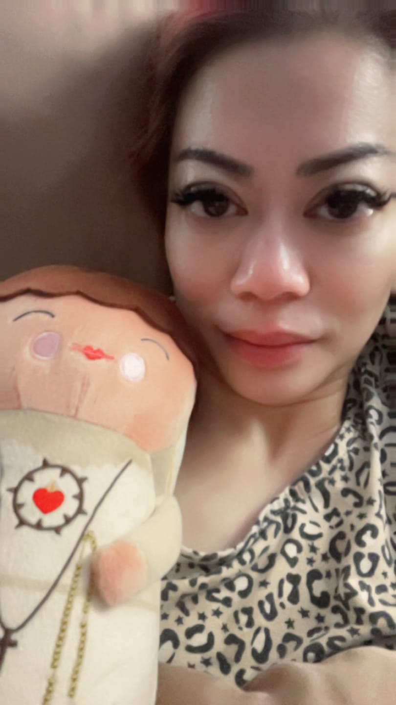 Customer photo review of Our Lady of Fatima Plush Doll
