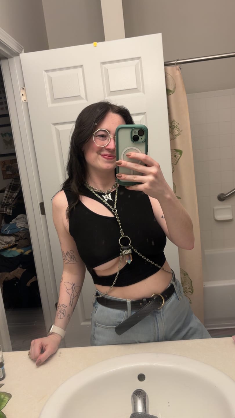 Customer photo review of Astral Quartz Harness Set
