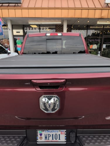 Customer photo review of LOCKED & LOADED DECAL