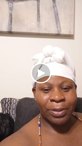 Customer video review of Rennora Hair Growth Serum