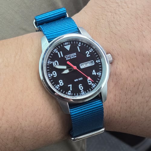 Customer photo review of Original - Blu Steel