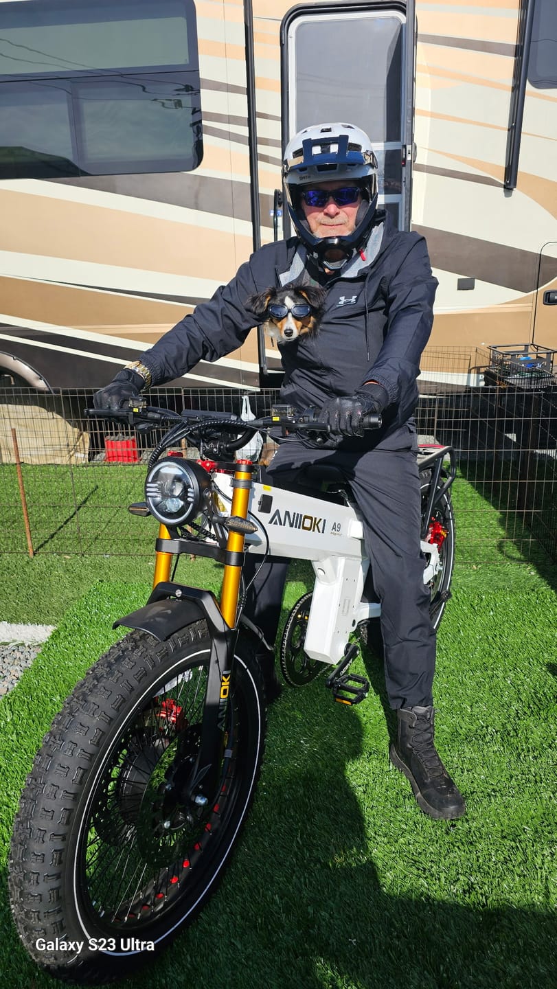 Customer photo review of 2025 Version A9 Pro Max 60V Dual Motor Ebike