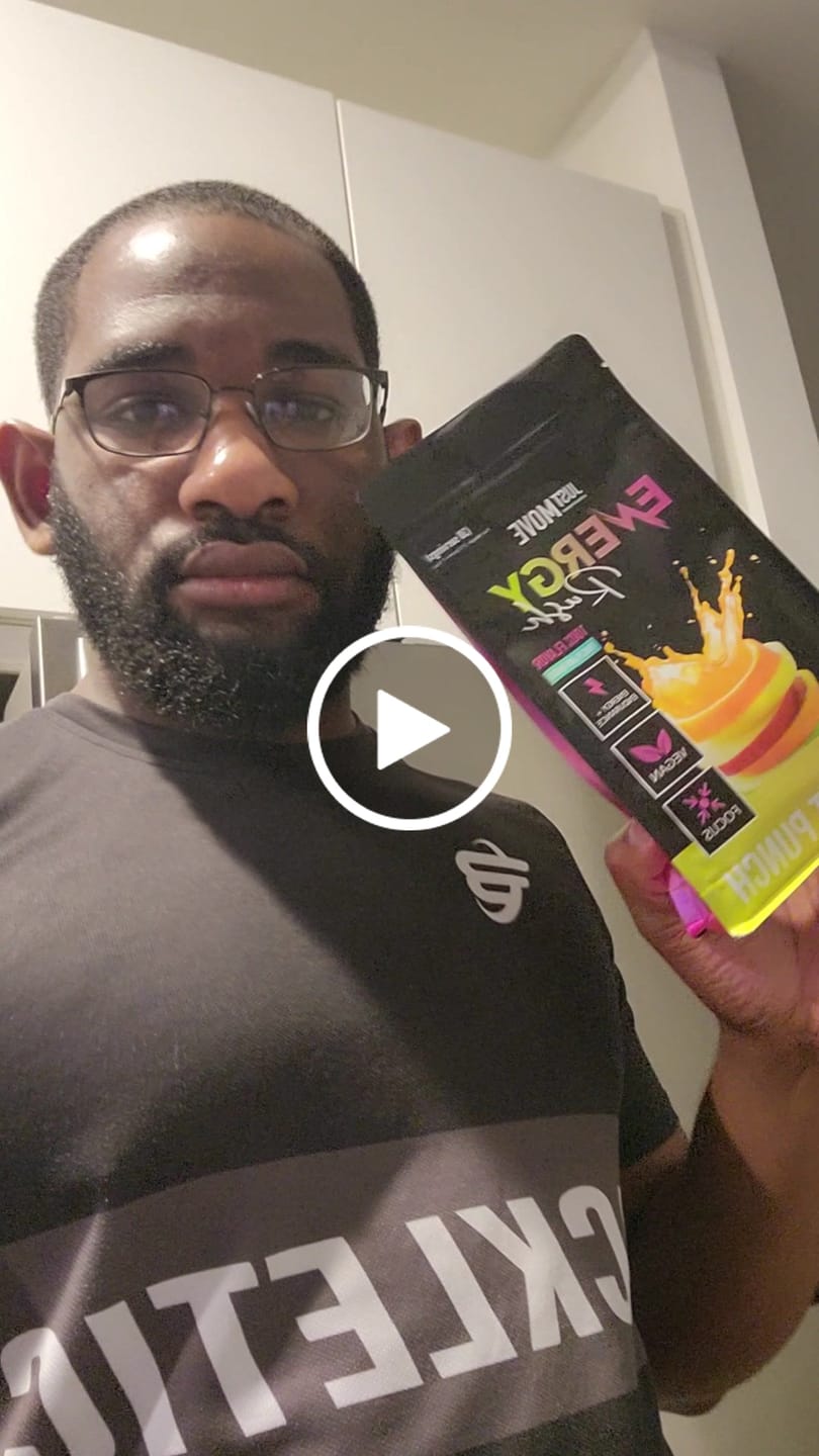 Customer video review of Fruit Punch Energy Rush -Pre Workout