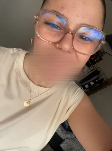 Customer photo review of Faux piercing Léa