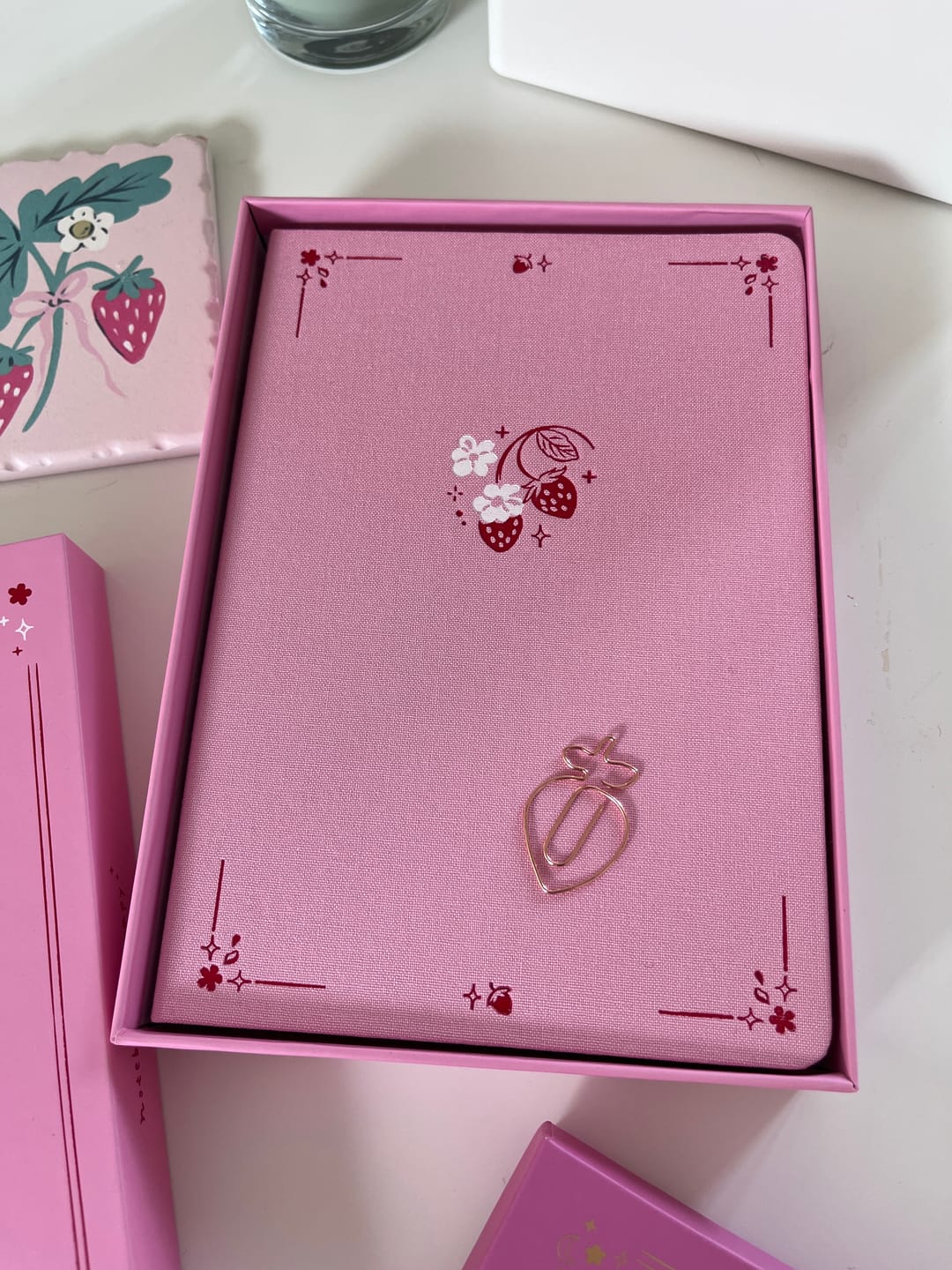 Customer photo review of Tsuki ‘Berry Sweet’ Limited Edition Bullet Journal ☾