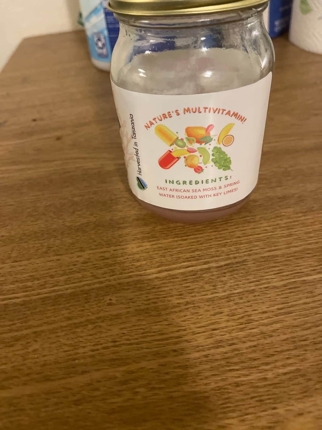 Customer photo review of RAINBOW East African Sea Moss Gel (16oz jar)