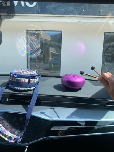 Customer photo review of Sonodrum Zungentrommel - "Standard" - Handgefertigt - (14cm / 20cm) - 8 Zungen - C-Dur