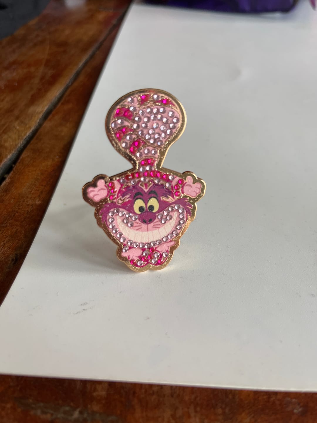 Customer photo review of Disney Crystal Art Pin Badge - Blind Bag