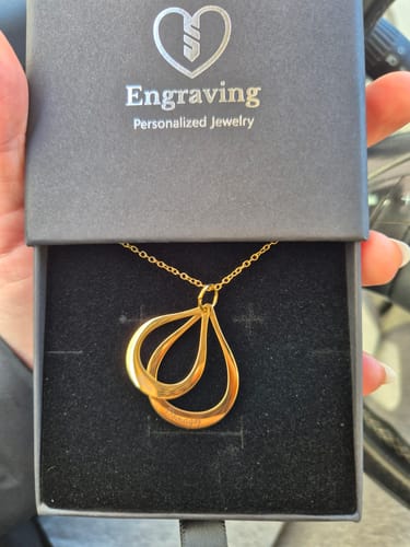 Customer photo review of Necklace: Celestial