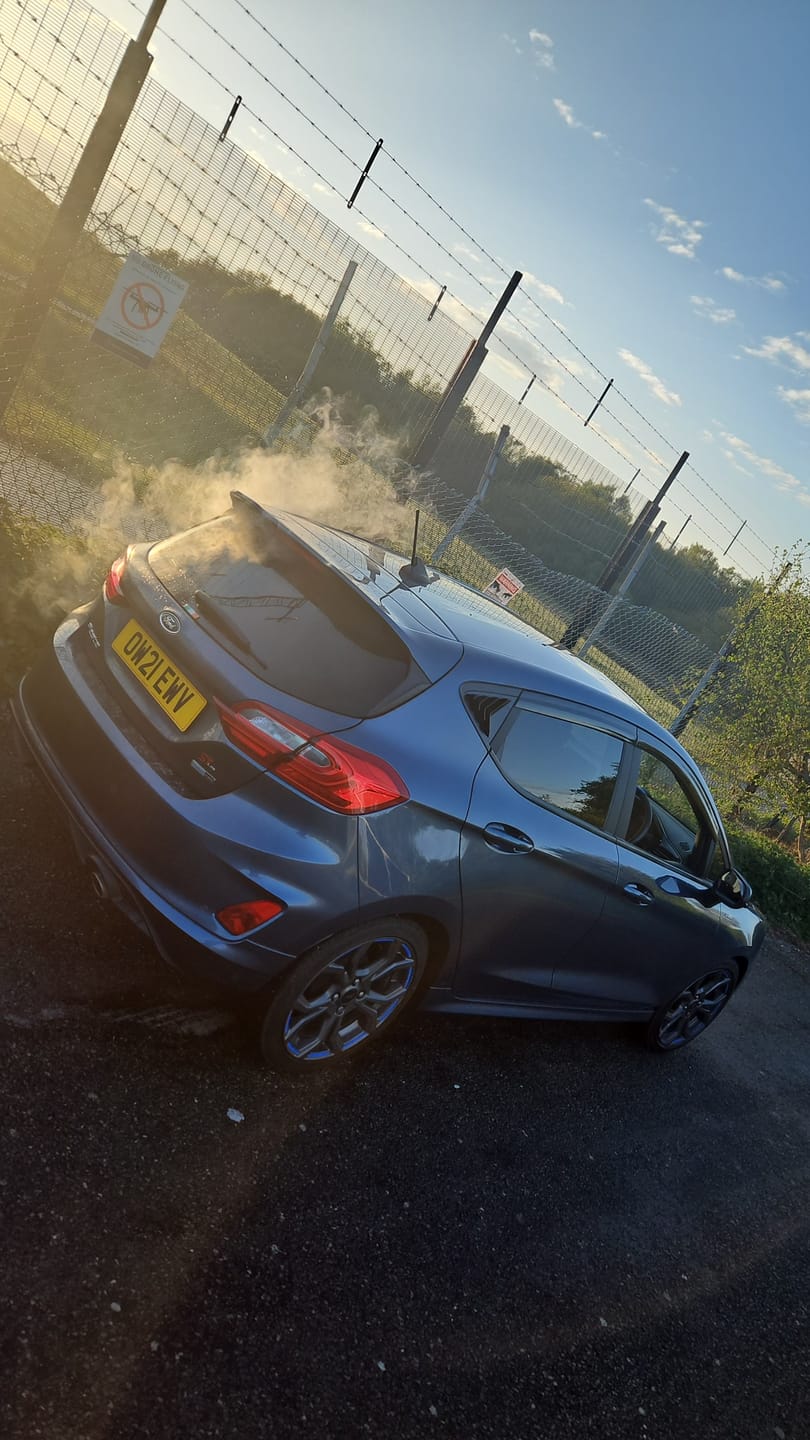 Customer photo review of Auto Clover Wind Deflectors for Ford Fiesta MK8 2017+ 5 Door (4 pieces)