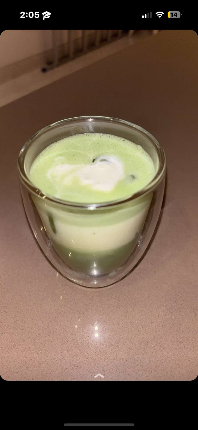 Customer photo review of Tea House Organic Ceremonial Matcha (100g)