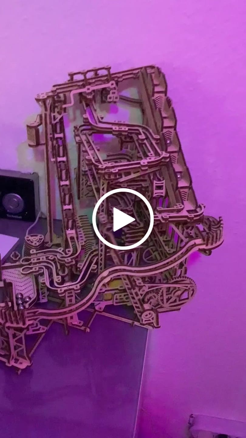 Customer video review of Spiral Marble Run