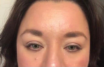 Customer photo review of Wildcat Green Prescription Colored Contact Lenses