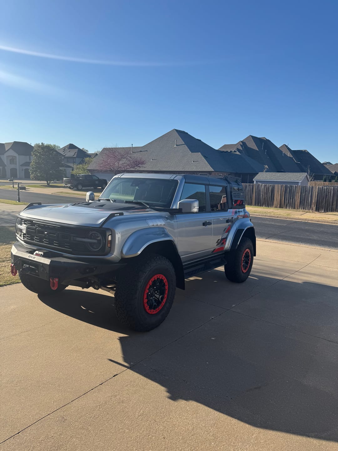 Customer photo review of Modular Half Rack For The Ford Bronco