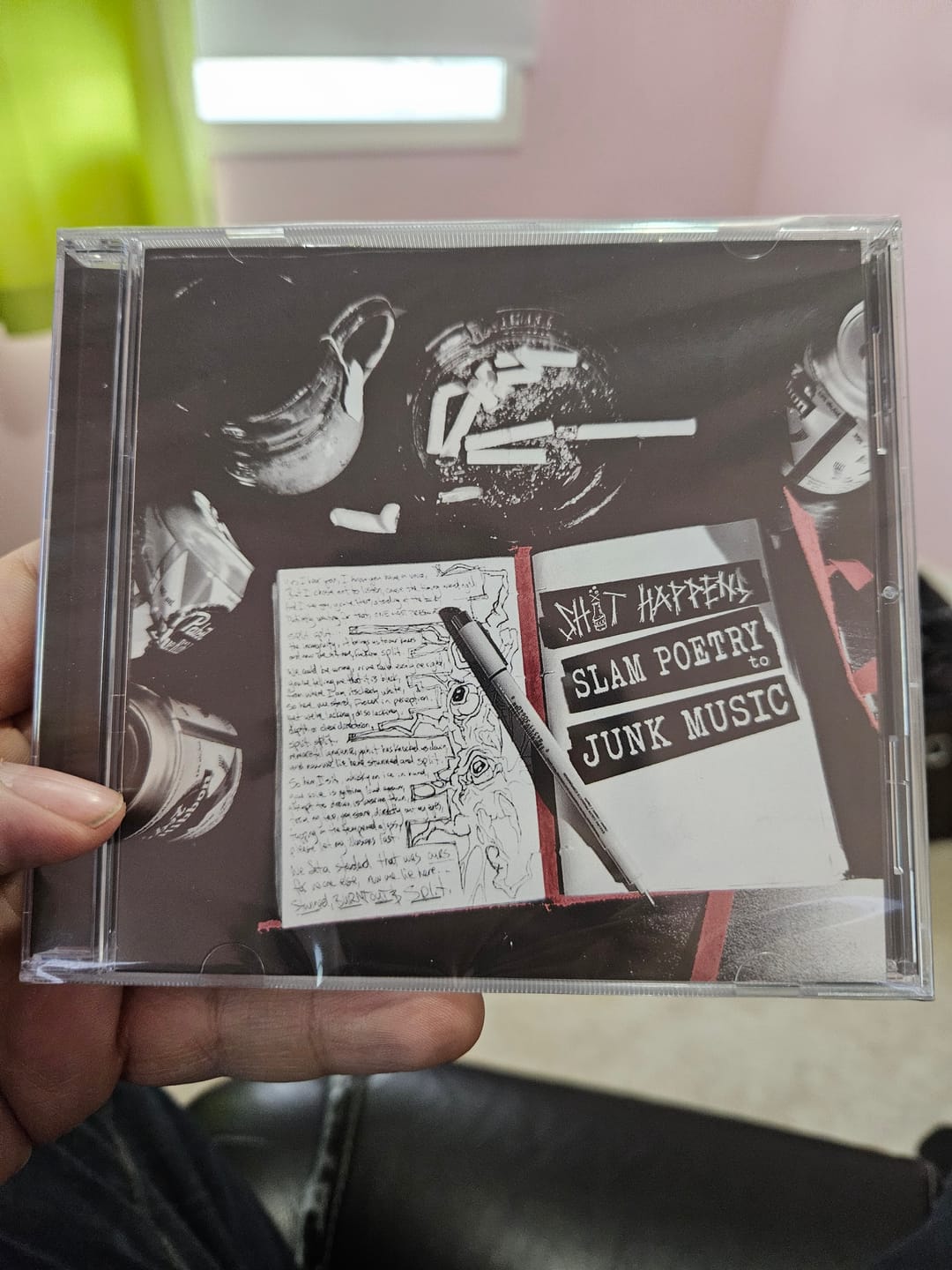 Customer photo review of CD Jewel Cases with 2-Panel Inserts