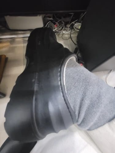 Customer photo review of The Snuggi Work Clogs