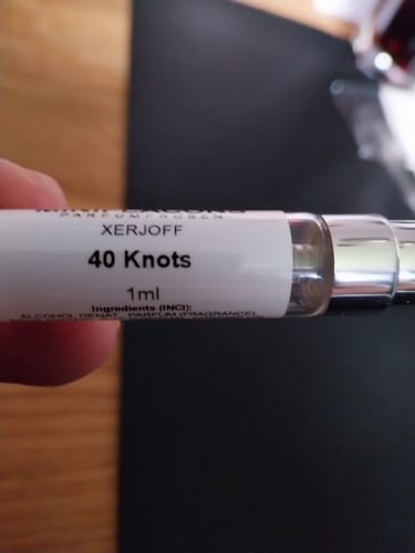 Customer photo review of 40 Knots - PARFÜMPROBE