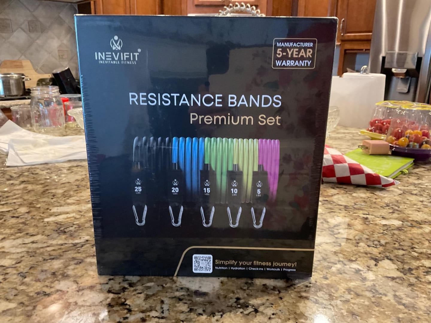 Customer photo review of INEVIFIT | Resistance Bands Set