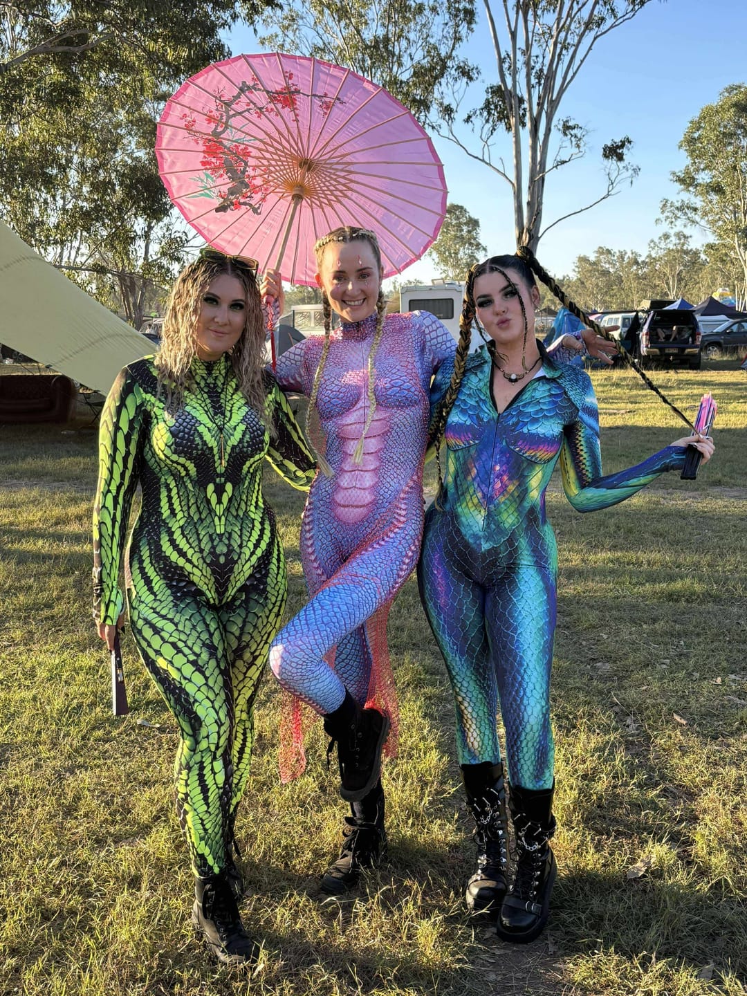 Customer photo review of Electric Viper Costume
