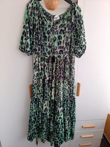 Customer photo review of Robe longue volantée Lulli