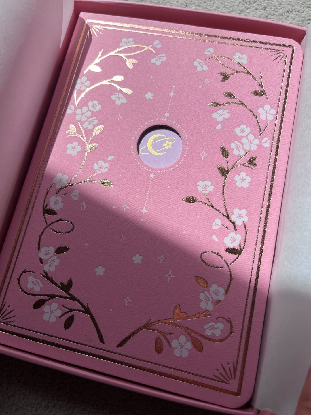 Customer photo review of Tsuki ‘Sakura Journey 2025' Collector's Edition Special Planner Bullet Journal ☾