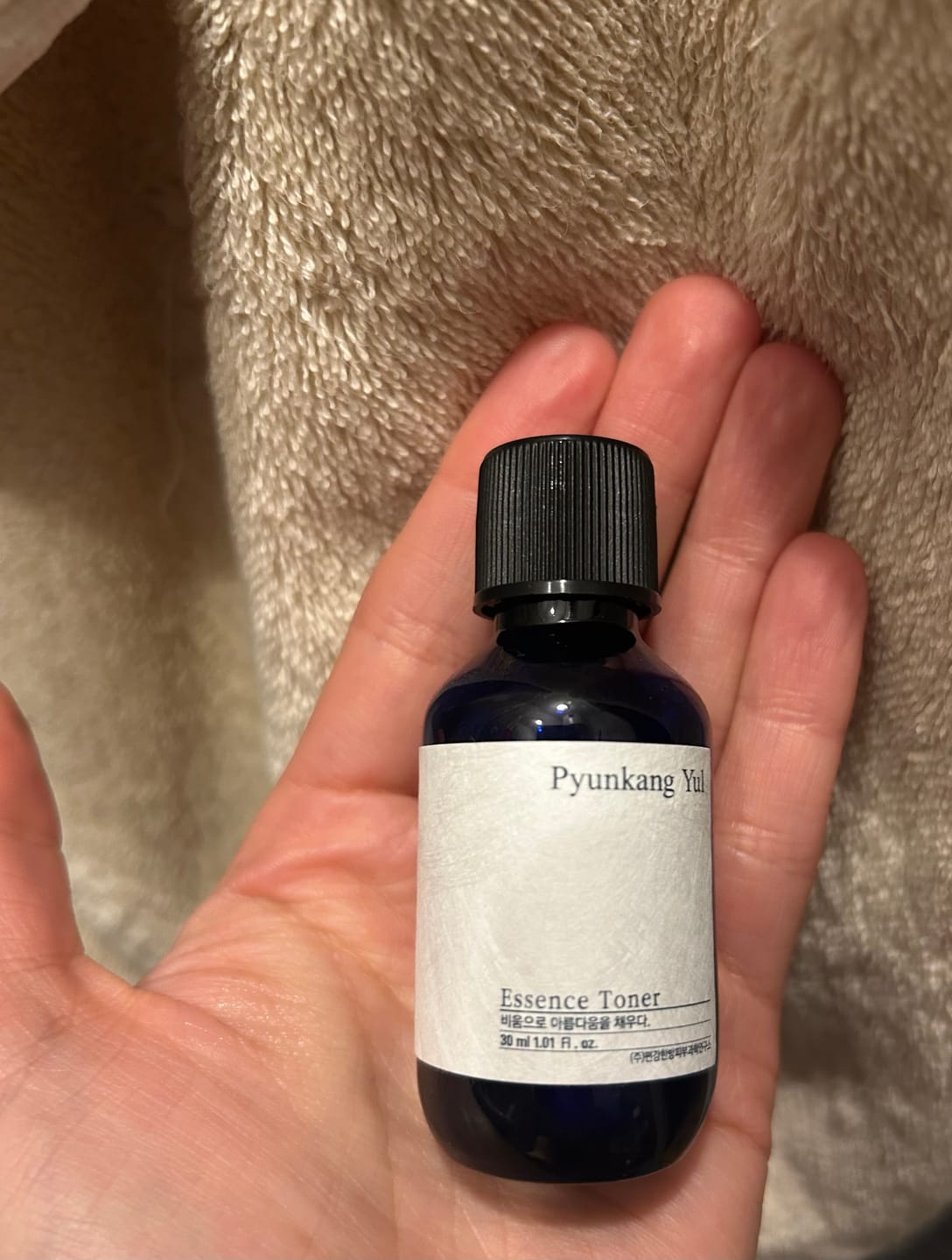 Customer photo review of Mitrinošs toniks-esence ar astragāla saknes ekstraktu Pyunkang Yul Essence Toner