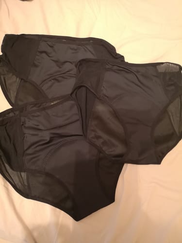Customer photo review of Culotte Menstruelle gainante Clara (taille haute)