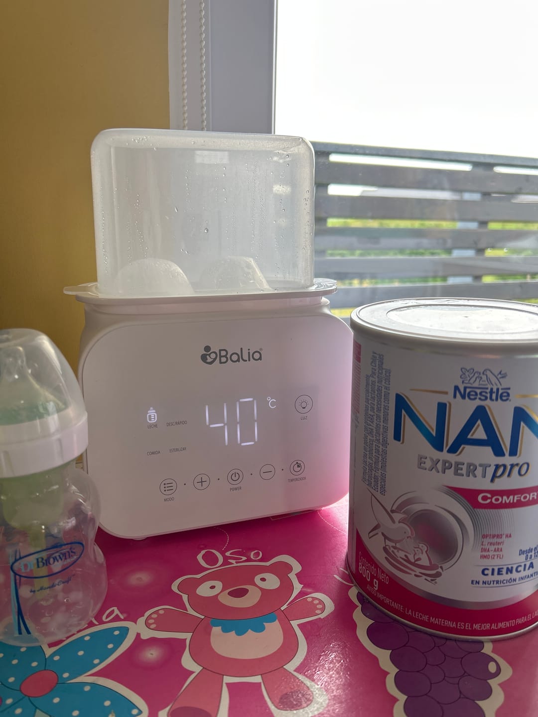 Customer photo review of Calentador de mamaderas 4 en 1