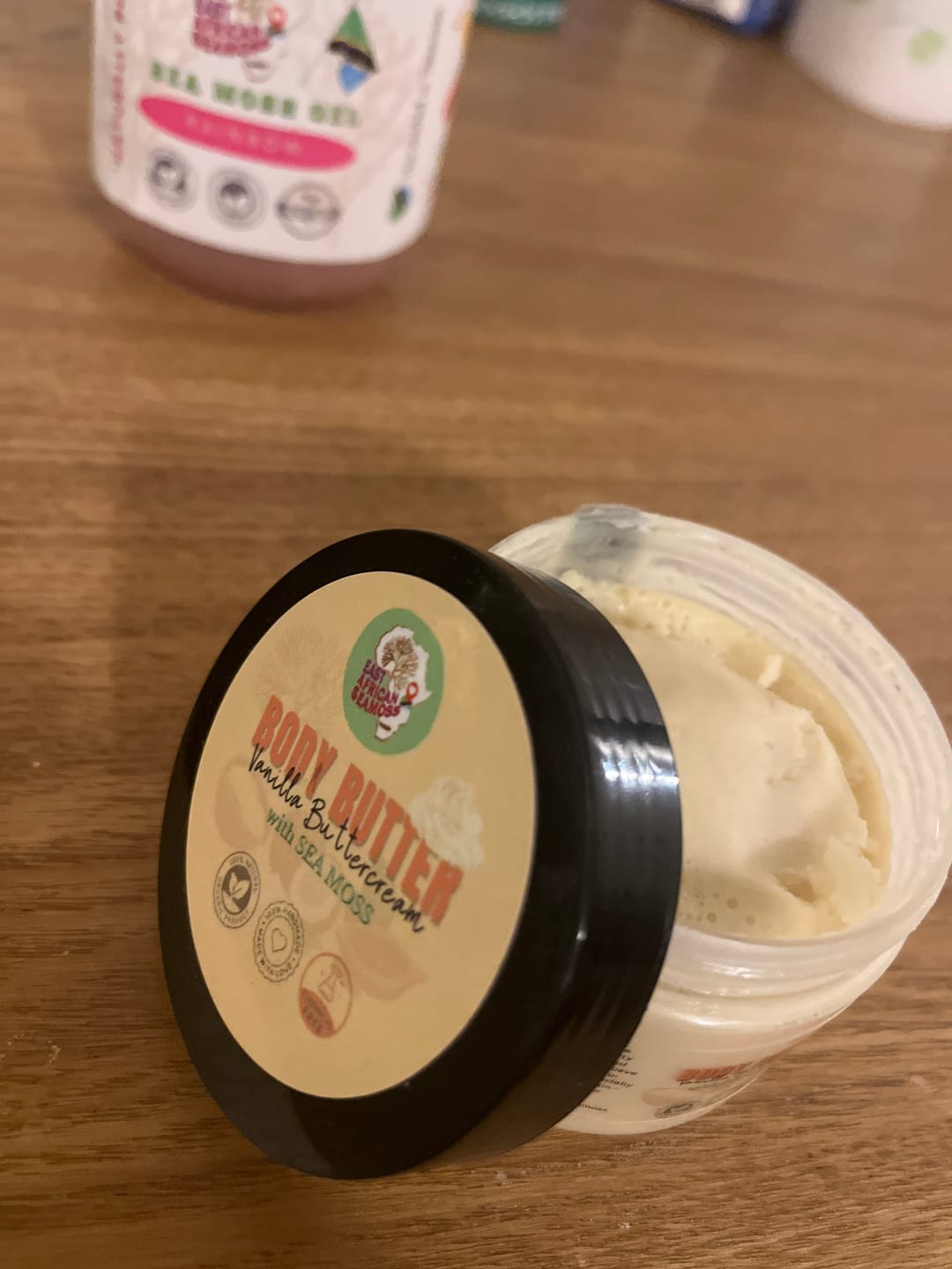 Customer photo review of VANILLA BUTTERCREAM Sea Moss Body Butter