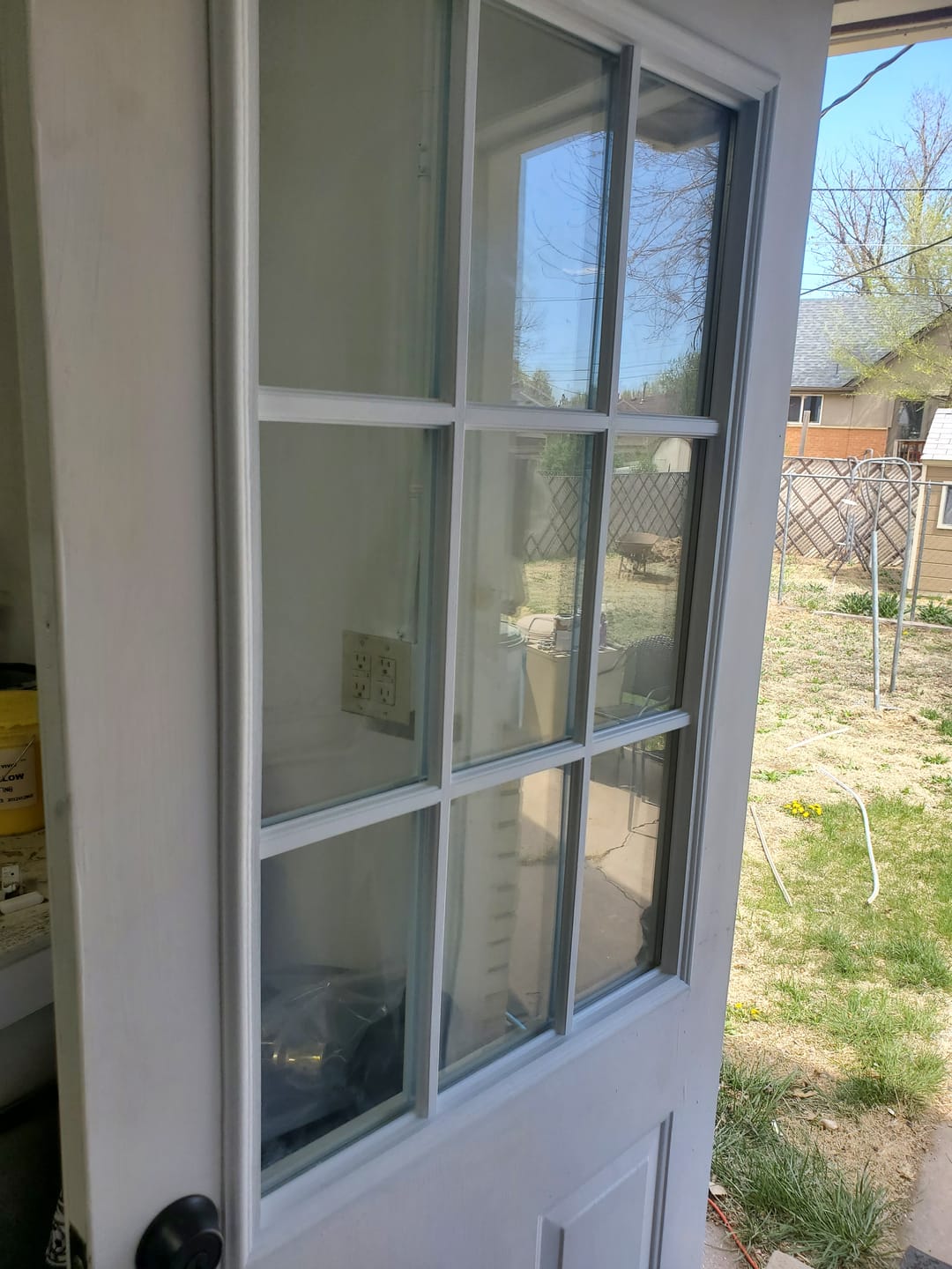 Customer photo review of Half Lite Frame Kit with 9 Grids