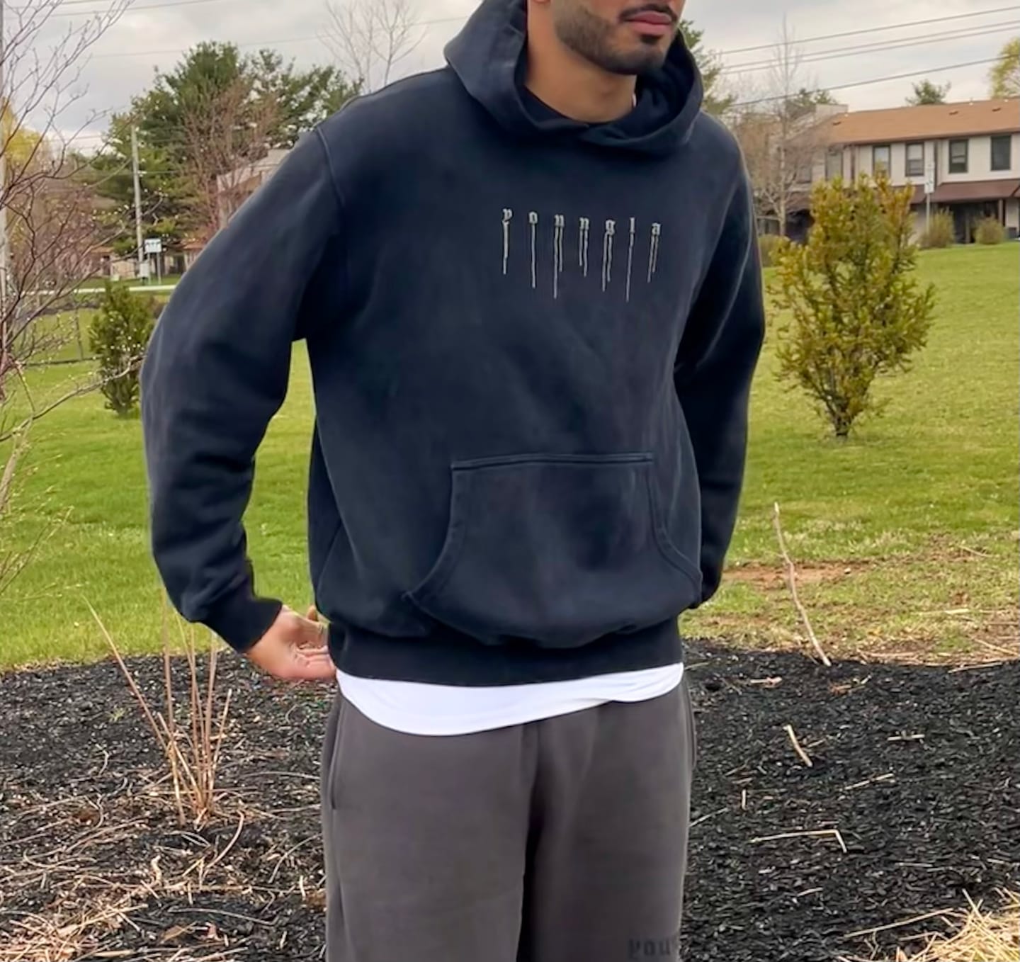 Customer photo review of 551 - Drippy Skull Hoodie