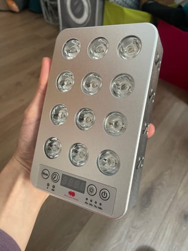 Customer photo review of Target Light 3.0 Handheld Portable Red Light Therapy
