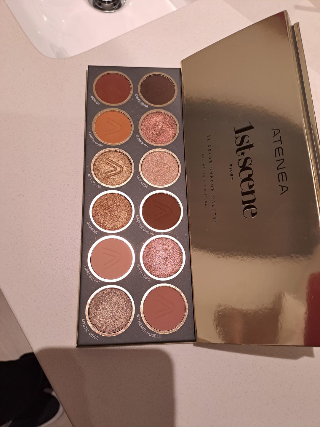 Customer photo review of PALETA DE SOMBRAS 1ST SCENE