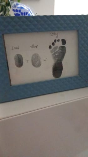 Customer photo review of TinyPad - catch precious moments mess-free!
