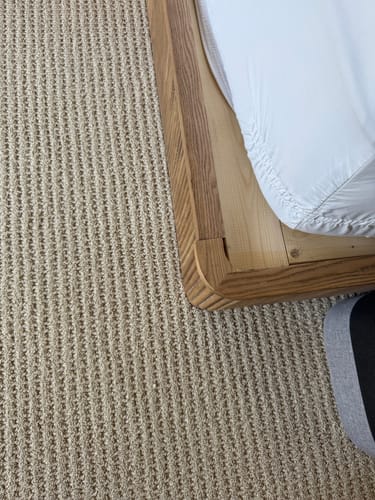 Customer photo review of Katrina Wooden Bed Frame