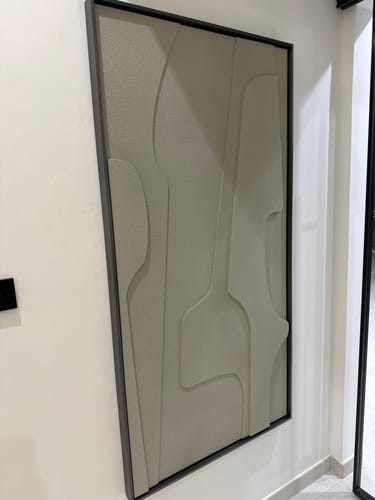 Customer photo review of Levels Hand Painted Art Foam Carving Painting 80*160cm SOASAMPLE021