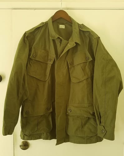 Customer photo review of 1963 1st Model Tropical Jungle Fatigue Jacket