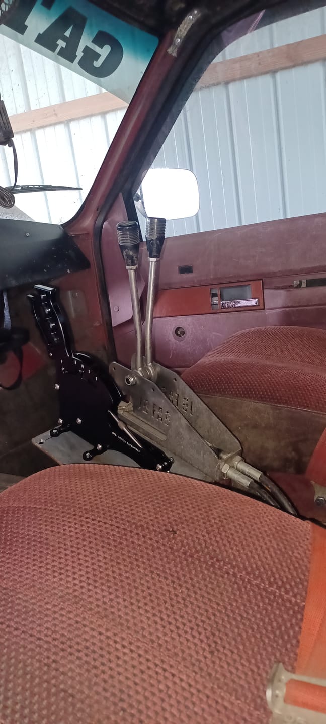 Customer photo review of Powerglide Operator Series Billet Shifter Rear Exit