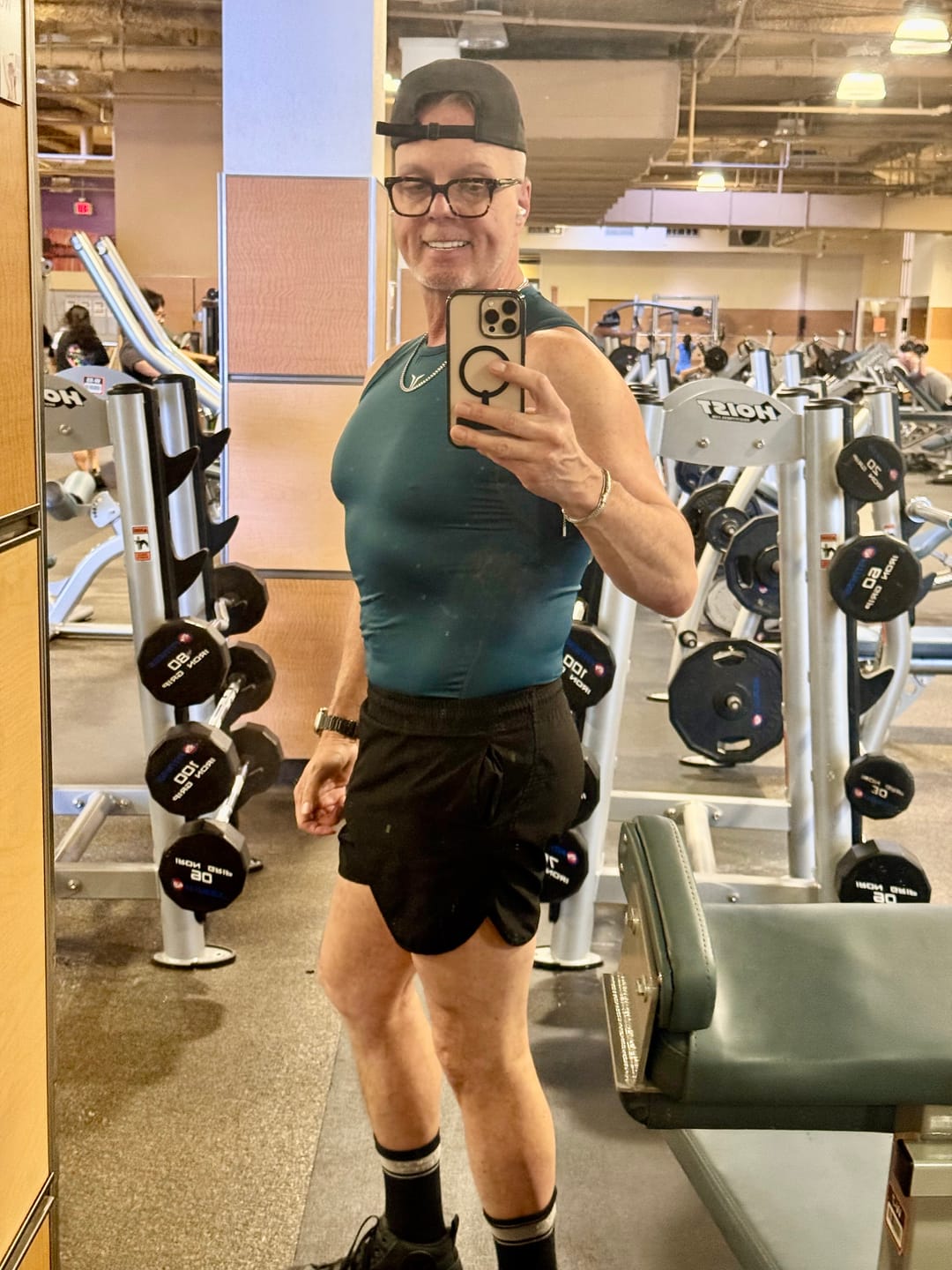Customer photo review of ALPHA COMPRESSION TANK TOP