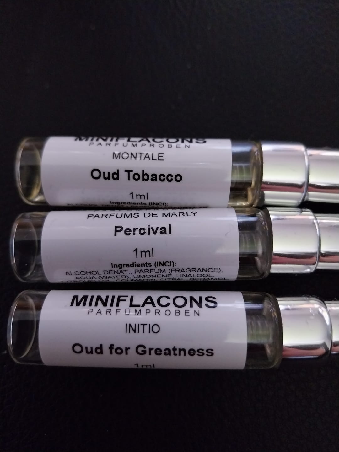 Customer photo review of MiniFlacons Mystery Box - 3 x 1ml - Parfümproben