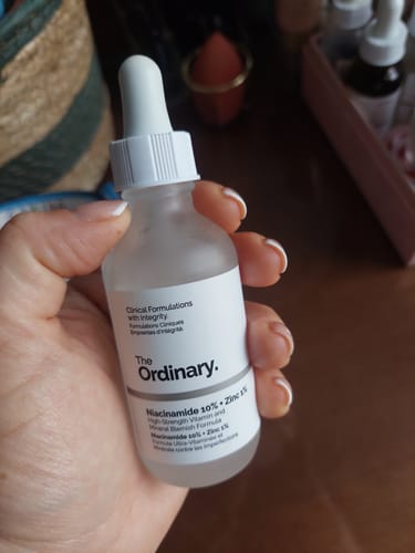 Customer photo review of Niacinamide 10% + Zinc 1% Oil Control Serum