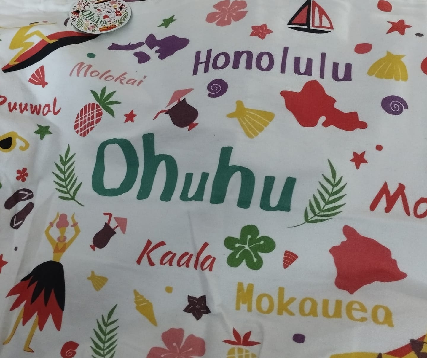 Customer photo review of Ohuhu Canvas Gift Bag for Multi-purpose, Available in Two Sizes