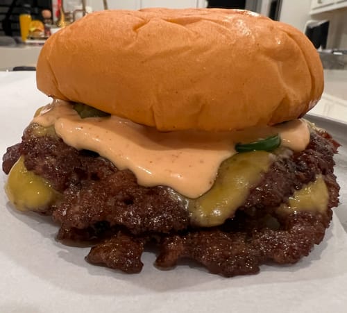 Customer photo review of Angus Ground Beef Choice Or Higher