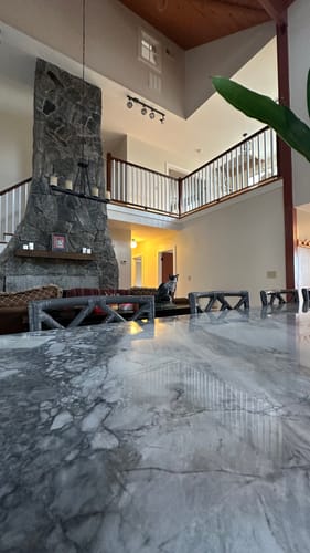 Customer photo review of Contemporary Mantels